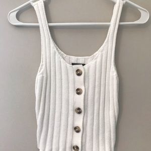Sweater tank top